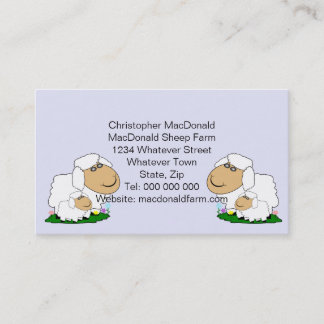 Sheep Design Visitenkarte