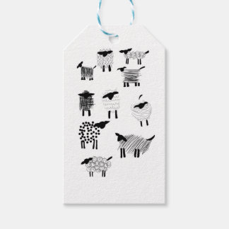 Sheep doodles geschenkanhänger