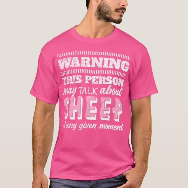 Sheep Fan T-Shirt (Vorderseite)