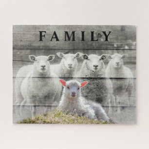 Sheep Flock Baby Lamb Puzzle