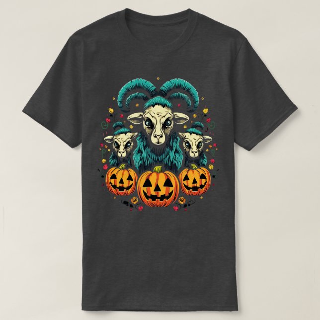 Sheep Halloween T-Shirt (Design vorne)
