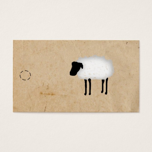 Sheep Hang Tag (Vorderseite)