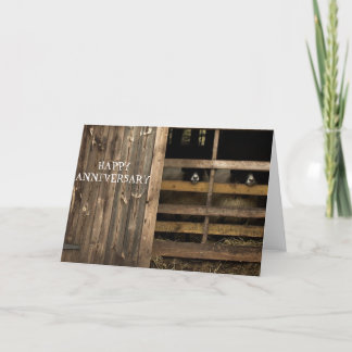 Sheep Happy Jubiläumskarte Karte