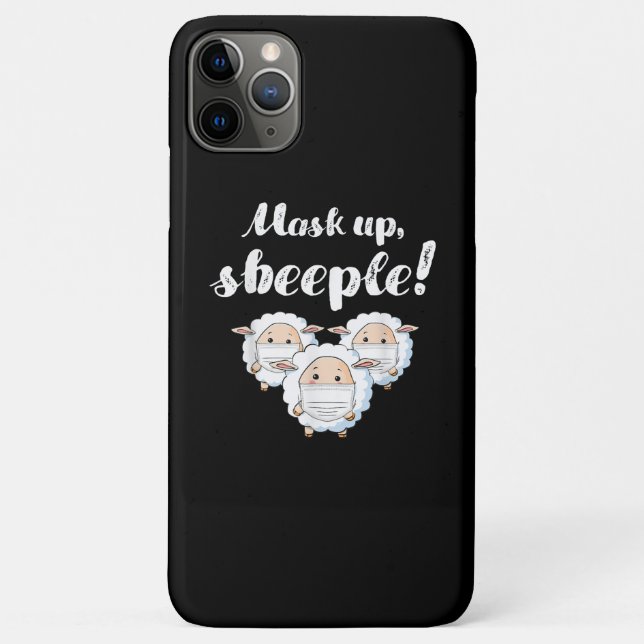 Sheep in mask Tier Lovers Case-Mate iPhone Hülle (Rückseite)