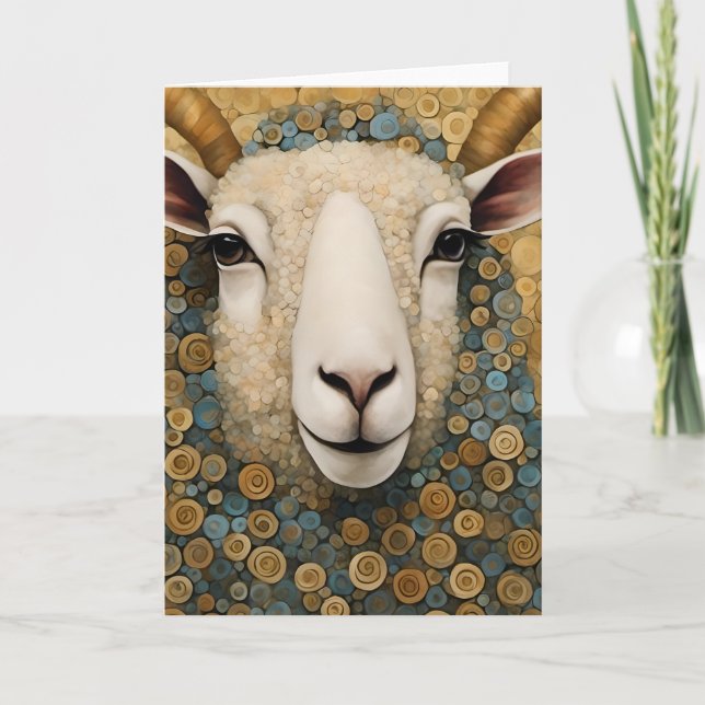 Sheep Jedes Anlasses Card Karte (Vorderseite)
