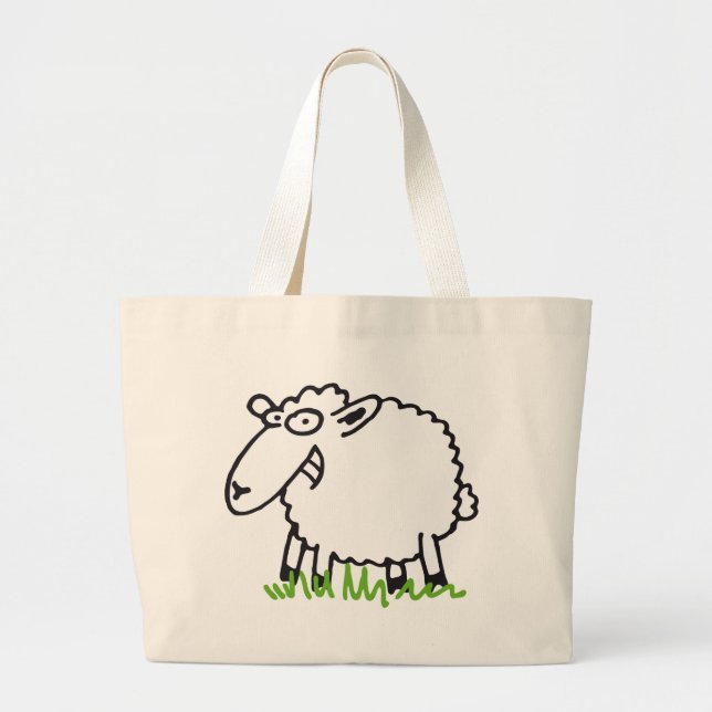 sheep jumbo stoffbeutel (Vorne)