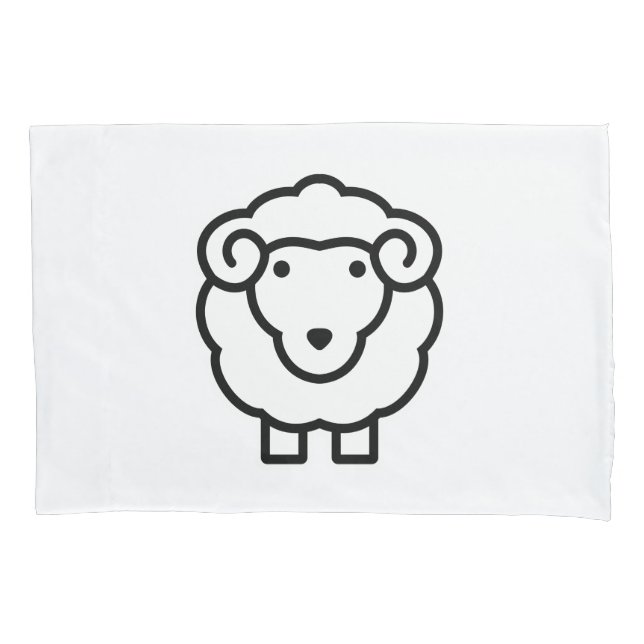 Sheep Kissenbezug (Vorderseite)