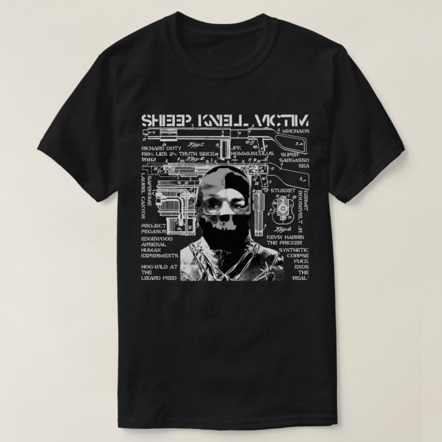 Sheep Knell Victim - Alan S. Tofii T-Shirt (Design vorne)