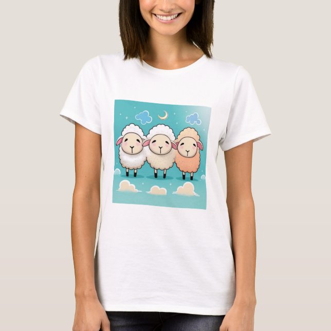 Sheep Life A-002 T-Shirt (Vorderseite)