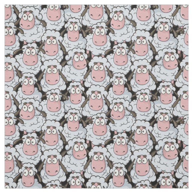 Sheep Pattern Stoff (Muster)
