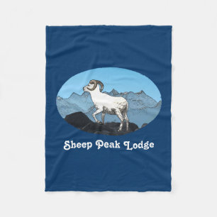 Sheep Peak Lodge Fleecedecke