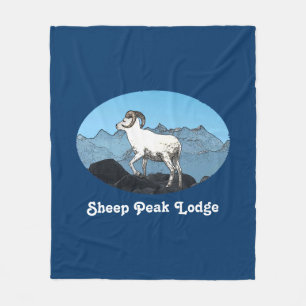 Sheep Peak Lodge Fleecedecke