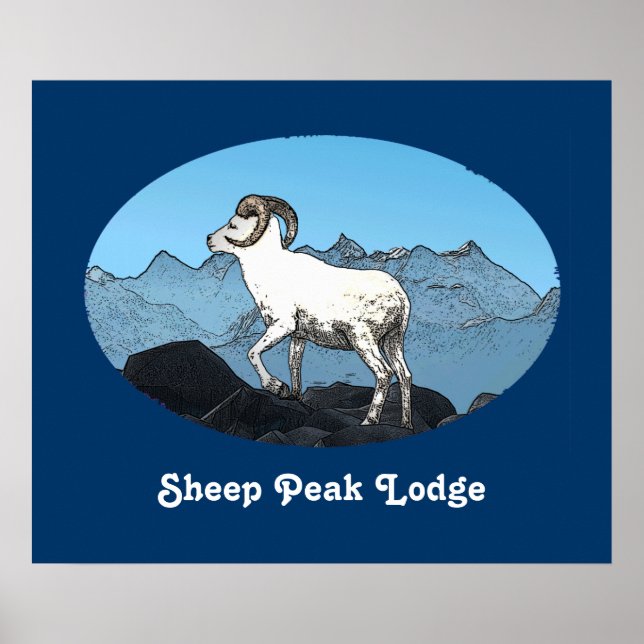 Sheep Peak Lodge Poster (Vorne)
