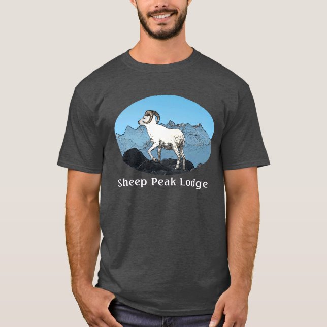 Sheep Peak Lodge T-Shirt (Vorderseite)