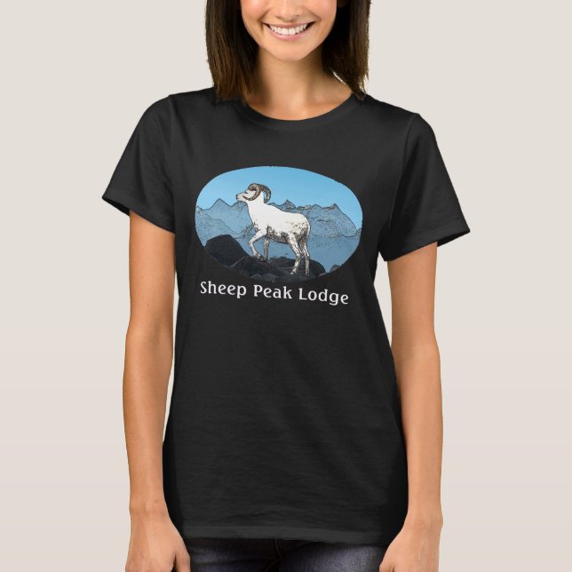 Sheep Peak Lodge T-Shirt (Vorderseite)