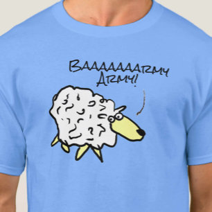 Sheep sagt "Baaaarararmee" - T - Shirt
