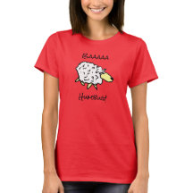 Sheep Says Baaa Humbug - T - Shirt