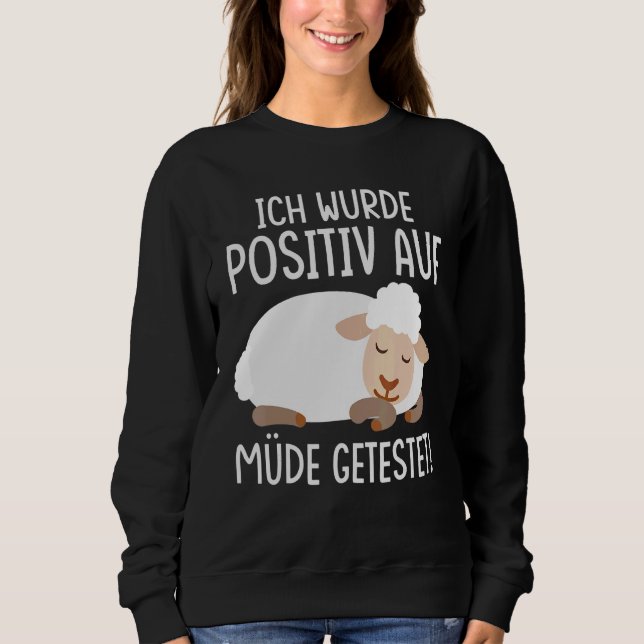 Sheep Sleep Pajamas Sweatshirt (Vorderseite)