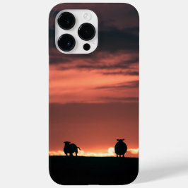 Sheep Sunset Nature Foto Case-Mate iPhone 14 Pro Max Hülle