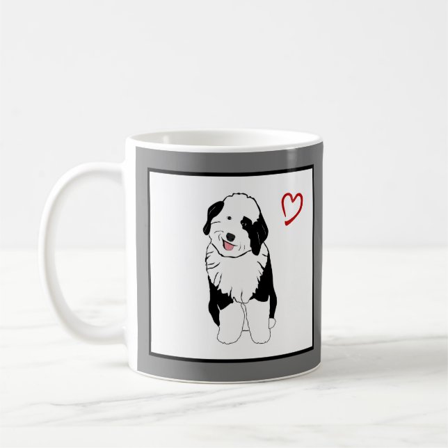 Sheepadoodle-Tasse Kaffeetasse (Links)