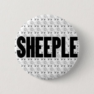 SHEEPLE 4 BUTTON