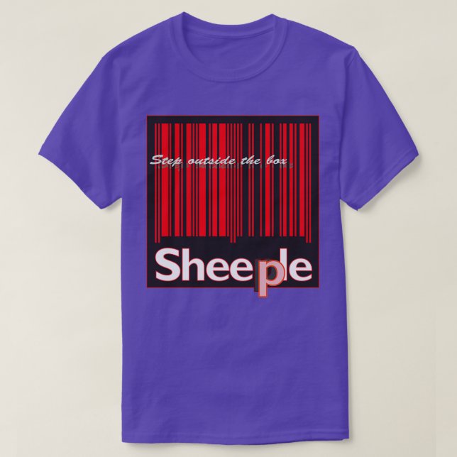 Sheeple StepOutside 2 T-Shirt (Design vorne)
