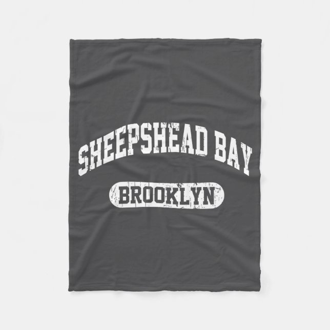 Sheepshead Bay Brooklyn _1  Fleecedecke (Vorderseite)