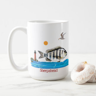 Sheepshead-Fisch-Tasse Kaffeetasse