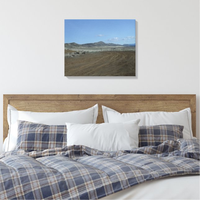 Sheepy Ridge 2 Leinwanddruck (Insitu (Schlafzimmer))
