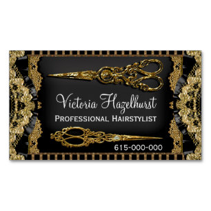Sheer Hazelhurst Doppel-Schere Magnetisch Magnetische Visitenkarte