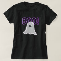 Sheer Semi-Transparent Lila Boo Ghost