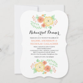 Sheer Summer Blume | Abendessen Probe Einladung