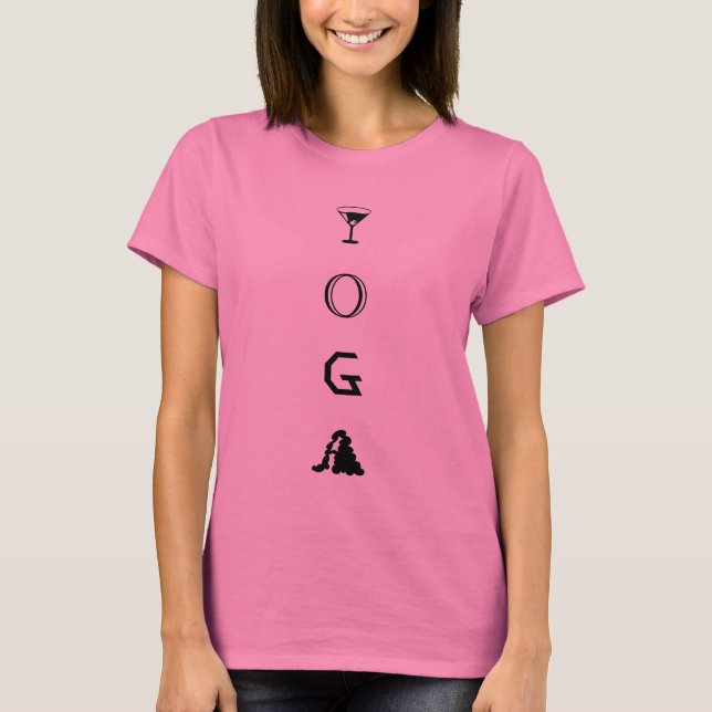 Sheer Yoga T-Shirt (Vorderseite)