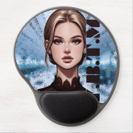 Sheer. Zeichentwurf animiert Gel Mousepad