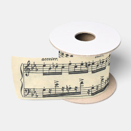 Sheet Music Design Satinband
