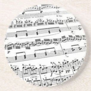 Sheet Music Getränkeuntersetzer