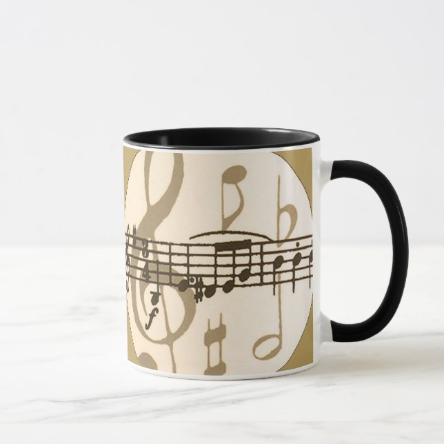 Sheet Music Tasse (Rechts)