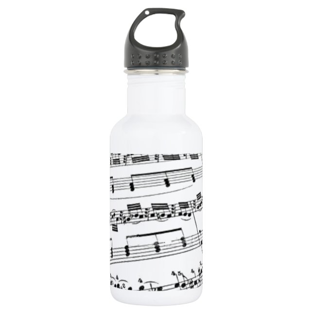 Sheet Music Trinkflasche (Vorderseite)