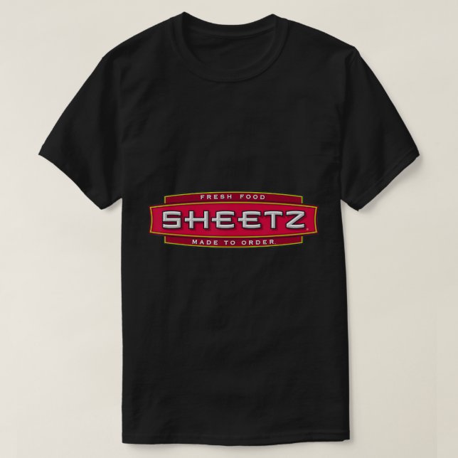 Sheetz T - Shirt für frische Lebensmittel (Design vorne)