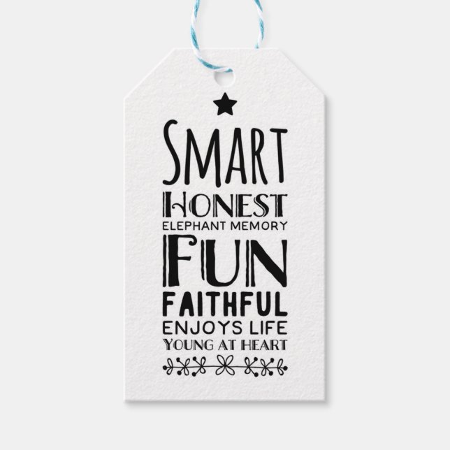 Sheffey Akronym mit einem Star Geschenkanhänger (Vorderseite)