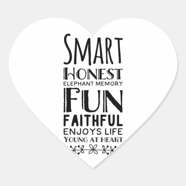 Sheffey Akronym mit einem Star Herz-Aufkleber (Vorderseite)