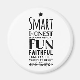 Sheffey Akronym mit einem Star Magnet