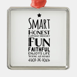 Sheffey Akronym mit einem Star Ornament Aus Metall