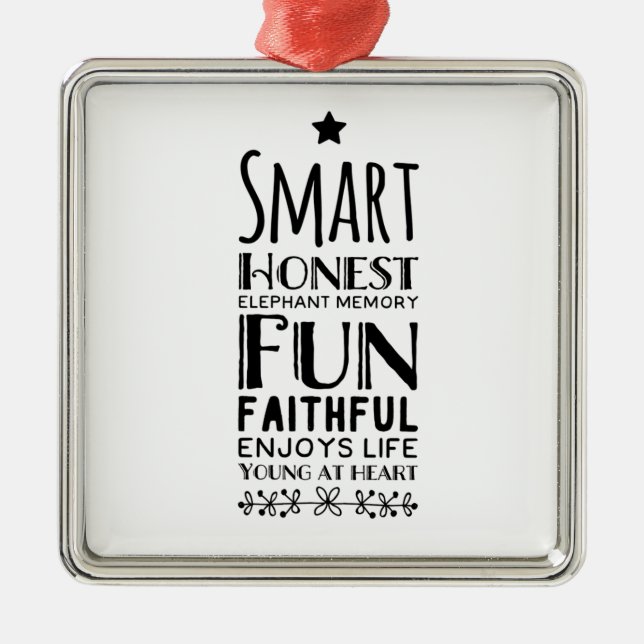 Sheffey Akronym mit einem Star Ornament Aus Metall (Vorne)