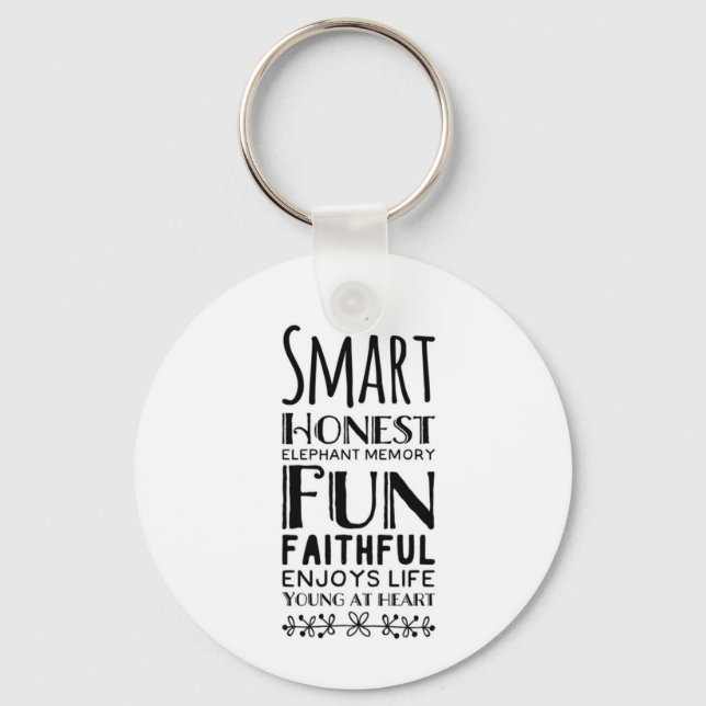 Sheffey Akronym mit einem Star Schlüsselanhänger (Vorderseite)