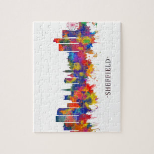 Sheffield England Skyline Puzzle