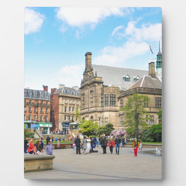 Sheffield Fotoplatte (Vorderseite)