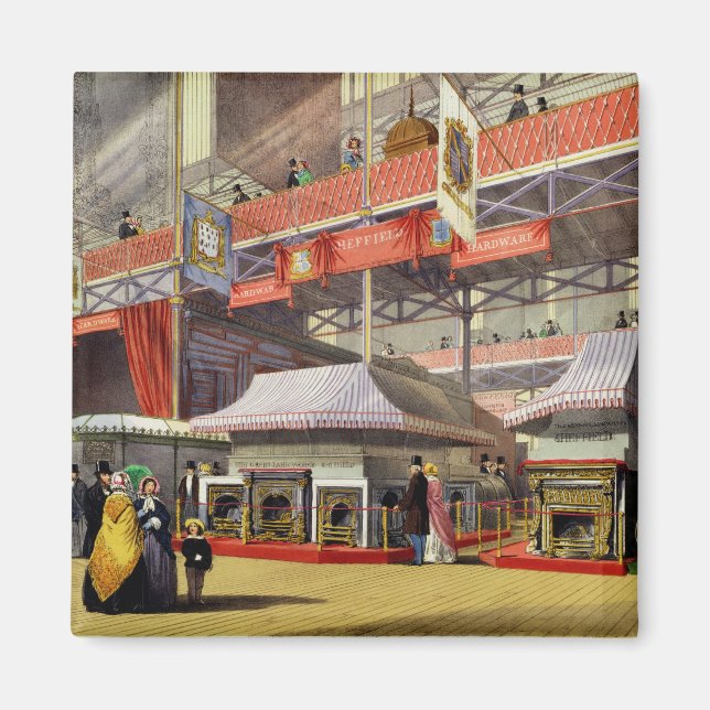 Sheffield Hardware, Platte 43 von 'Dickinsons' Com Magnet (Vorne)