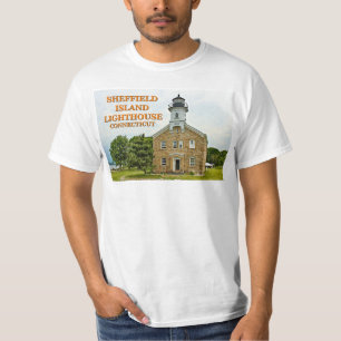 Sheffield-Insel-Leuchtturm, Connecticut T-Shirt