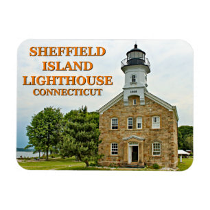 Sheffield Island Lighthouse, Connecticut Magnet